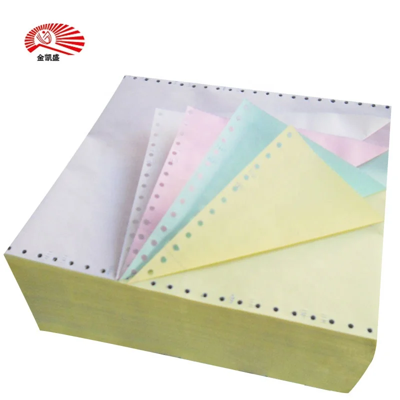 1ply-6ply 1-4parts continu a4 ncr безкарбоновая копировальная бумага для получения непрерывной