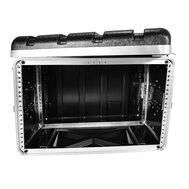Wholesale 8' ABS Plastic Rack Case Easy Carrying Hard Case 4U  Road Case for Amplifier  DJ