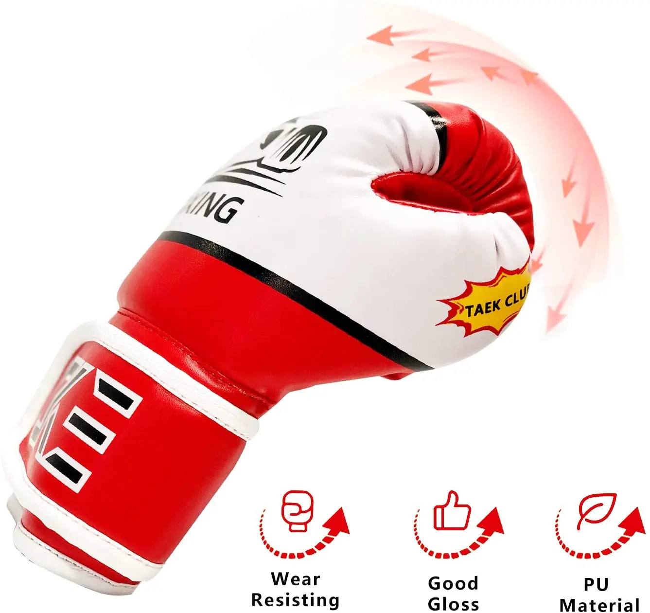  Hot Sale Custom Printed Kids Toy Training Boxing Gloves for Boys