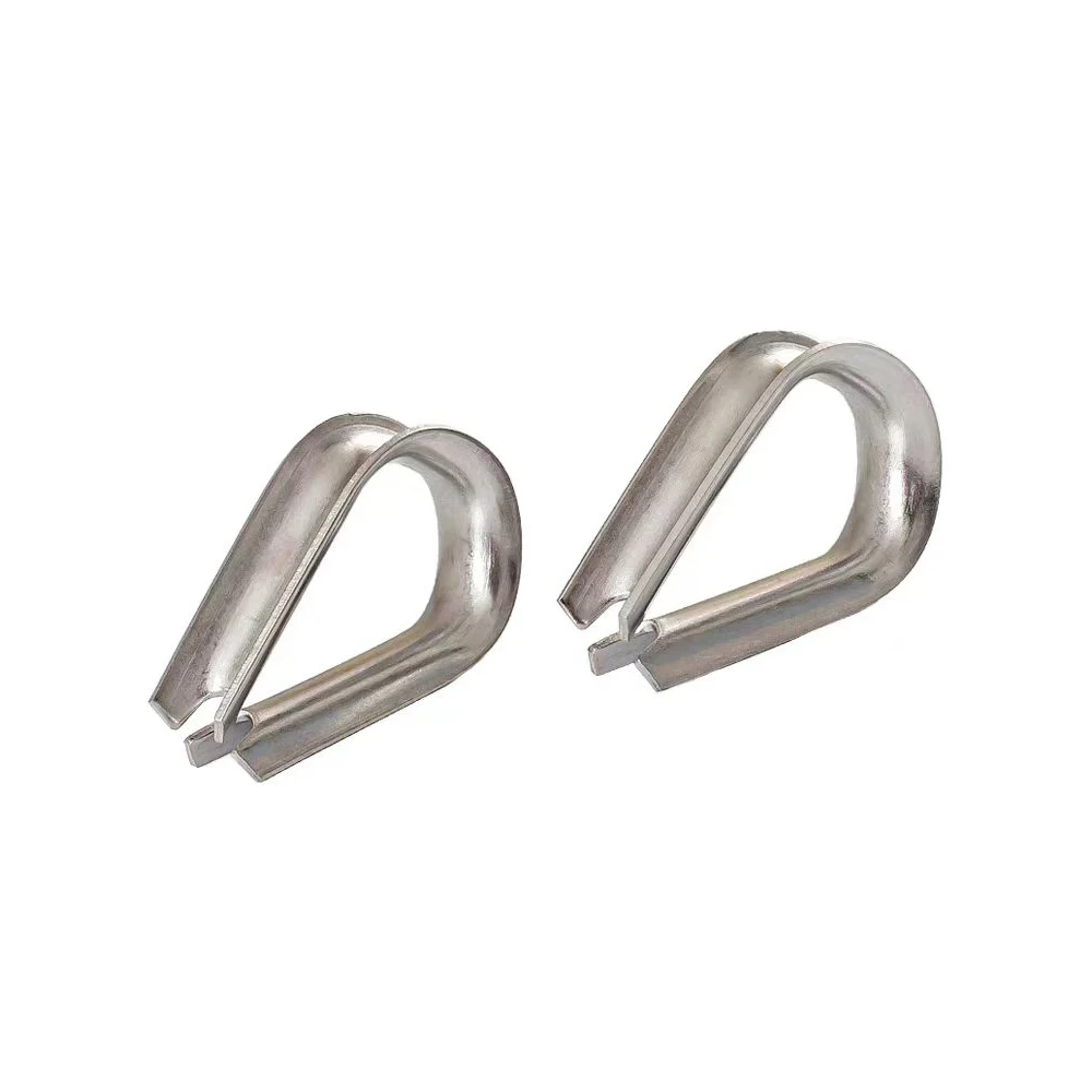 Heavy Duty Wire Rope Accessory Thimbles Metal Cable Thimbles For Wire Rigging Hardware