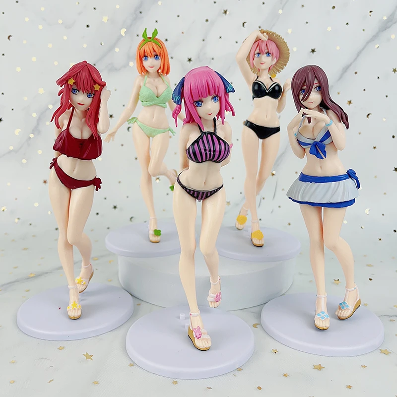 Nakono Yotsuba Sexy Beautiful Japanese Girl Quintessential Quintuplets PVC Action Figure Anime