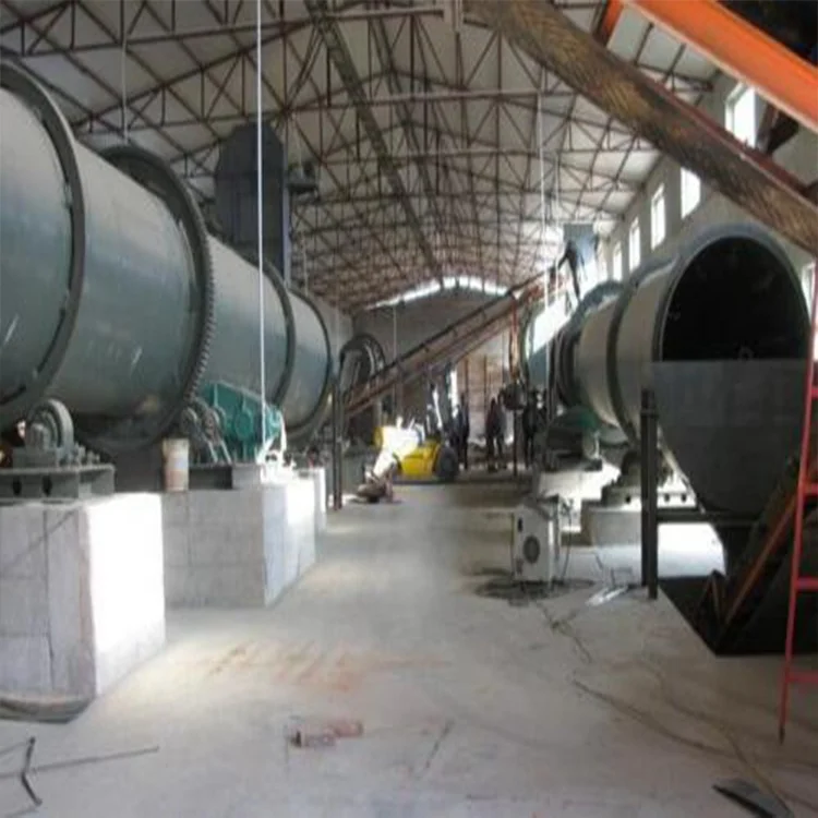 4-5t/h capacity NPK Compound fertilizer granulation production line by steam drum granulator