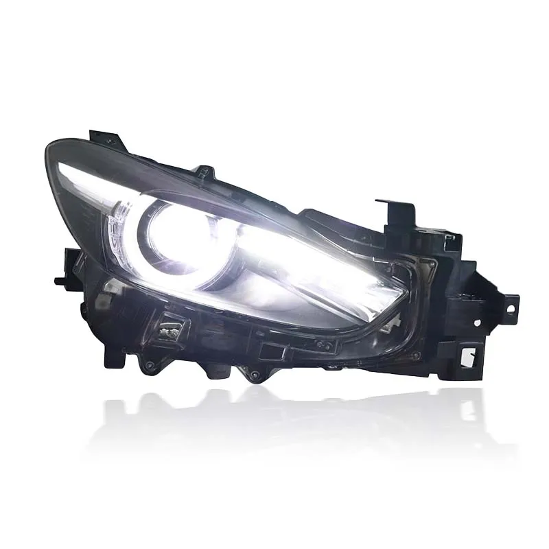 REMABAN Auto lighting Headlight Fit For Mazda 3 Axela 2014-2019 Front Light LED Headlamp