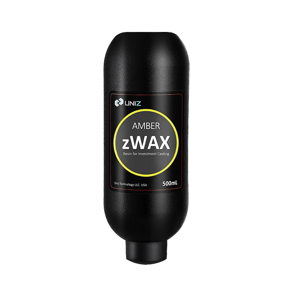 
UNIZ ZWAX Widely Used Superior Quality High Wax Castable Printer 3d Resin For Jewelry And Dental 