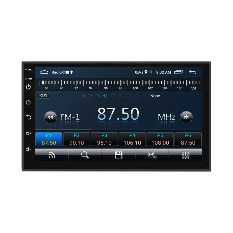 Car mounted 7-inch MP5 universal Android large screen central control navigation 2.5D screen Bluetooth radio all-in-one machine