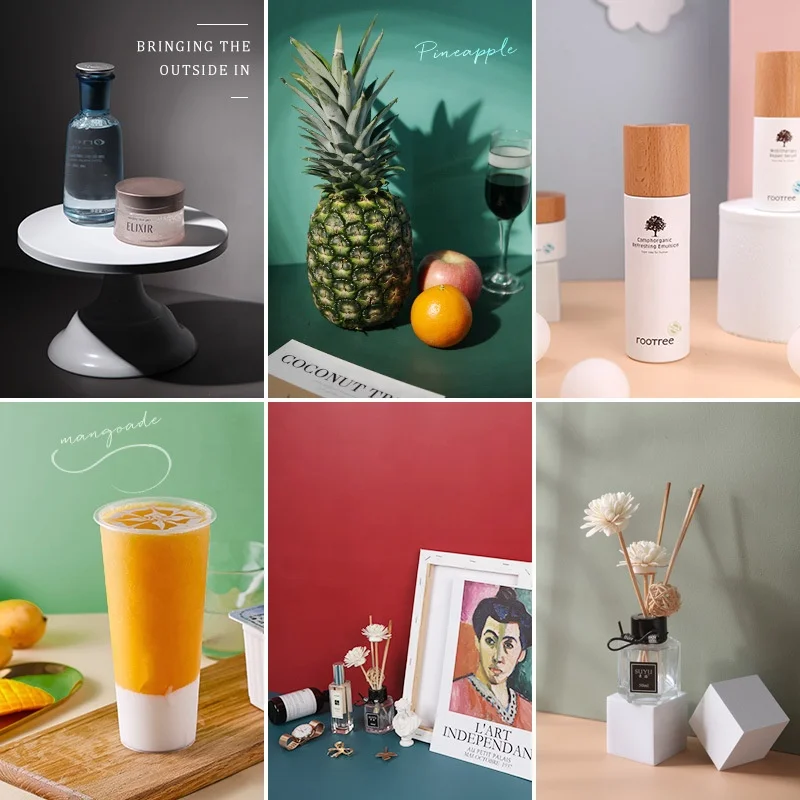 25 designs double side waterproof background 55*80cm dual color paper material photography backdrops