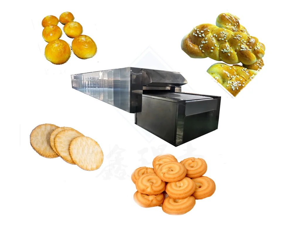 Lavash tunnel oven electric bread baking oven tunnel steam cake conveyor oven from China