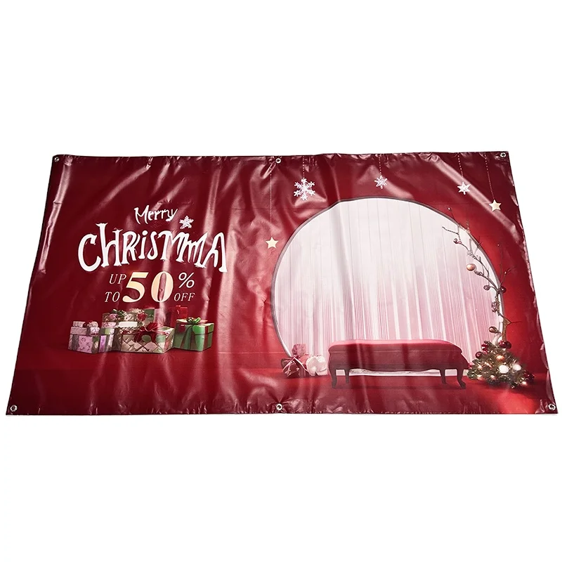 18Oz Custom Outdoor UV Printing Vinyl Marketing Advertising Banner PVC Flex Banner