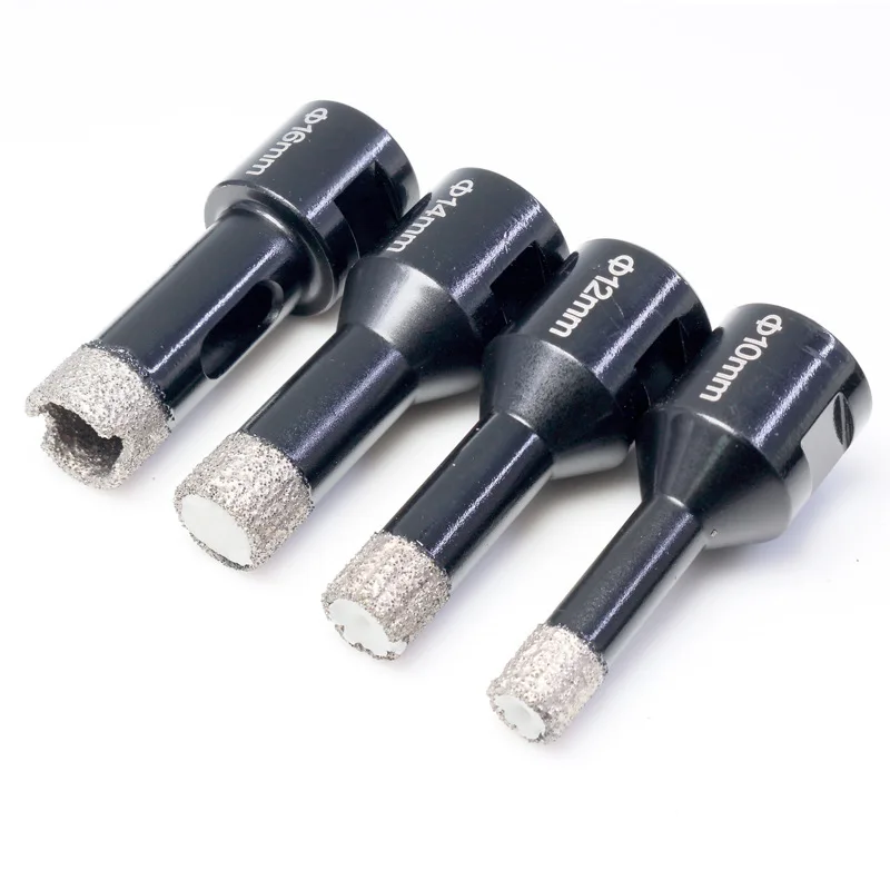Hot Selling 6-35mm Vacuum Brazed Diamond Core Drill Bits with M14 Thread for Granite, Marble, Ceramic, and Concrete
