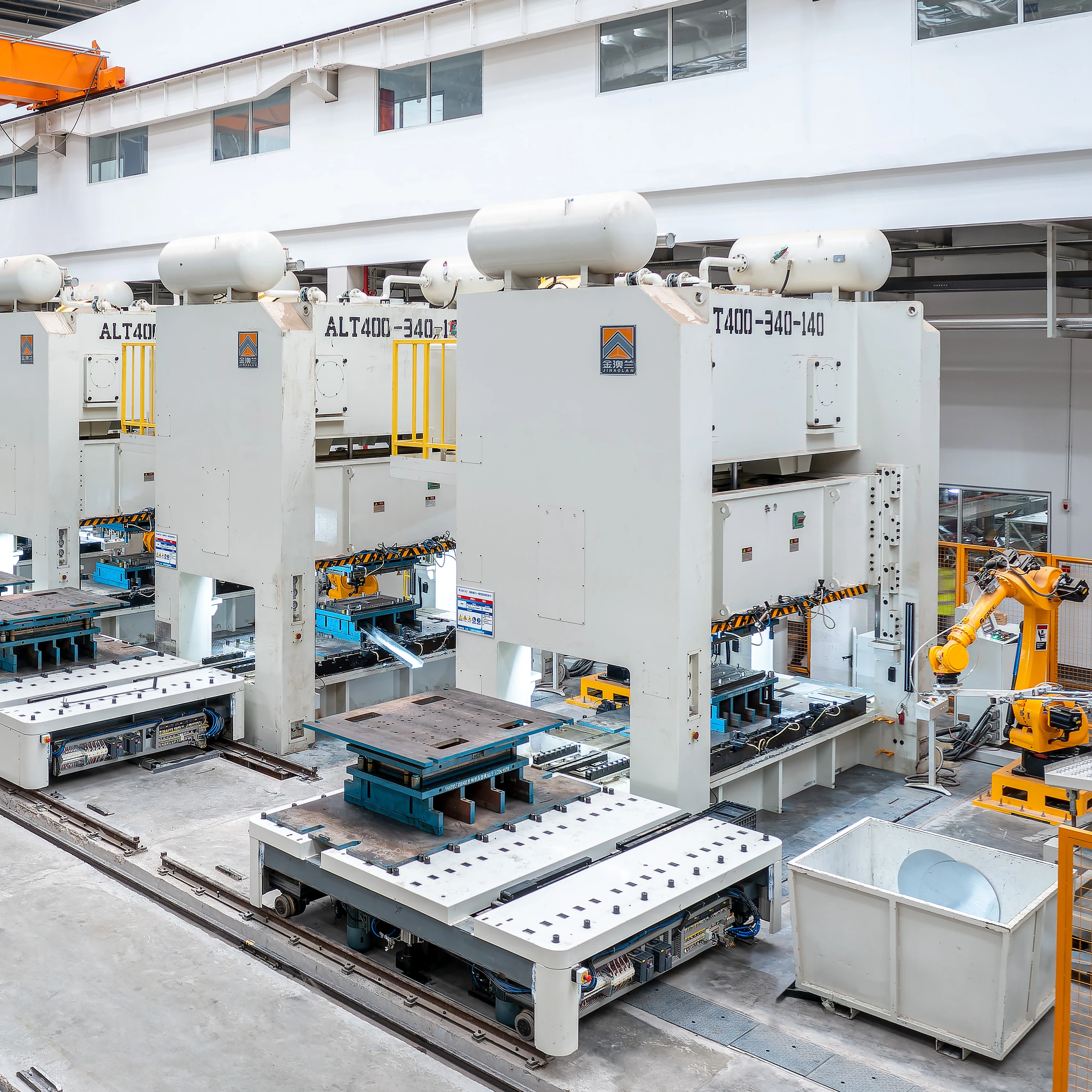 Heavy Duty Mechanical Power Press machine ALT 200T for cylinder deep drawing mold