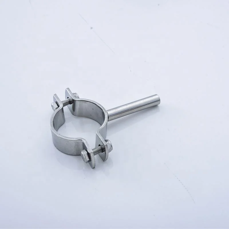 Attractive Price New Adjusting clamp with screw rod  stainless steel pole banding