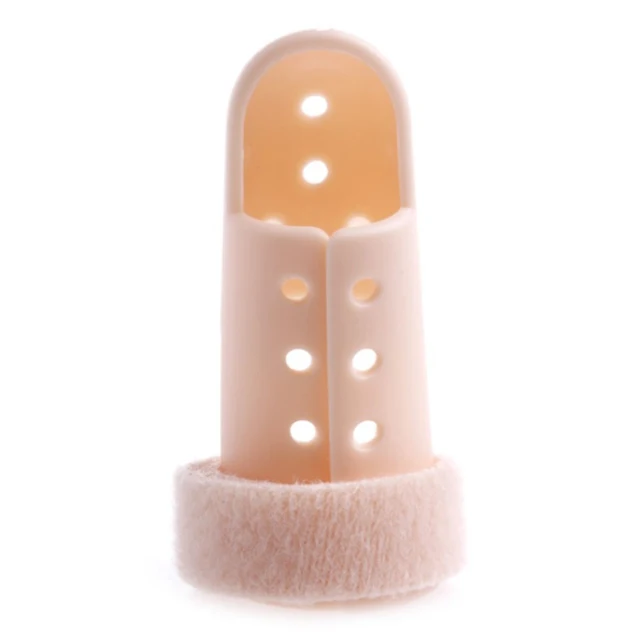 Plastic Mallet DIP Finger Support Brace Splint Joint Protection Injury