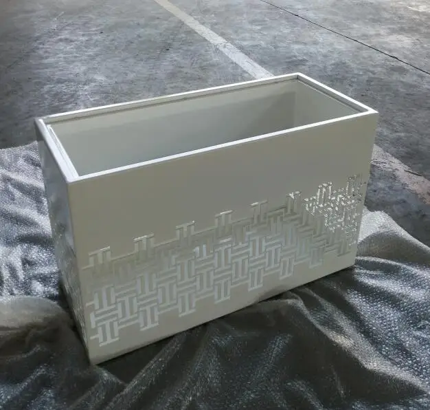 Wholesales affordable metal flower pots high quality planters garden pots bloempot