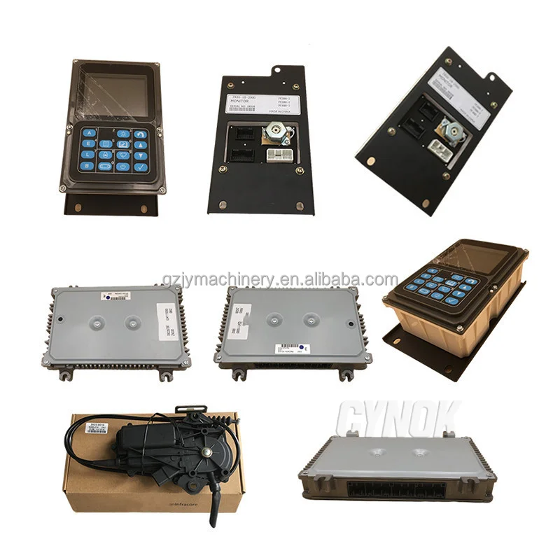 Запчасти для экскаватора 7834-70-6003 7834-77-3002 7834-70-3001 7835-12-3007 монитор PC200-6/6D95/6D102 PC200-7 дисплей