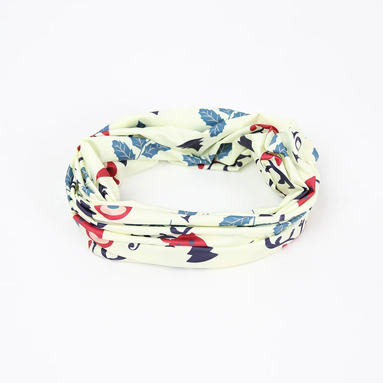 Спортивная рыбалка Upf50 полиэстер Coolmax печать трубчатые элегантные милые банданы