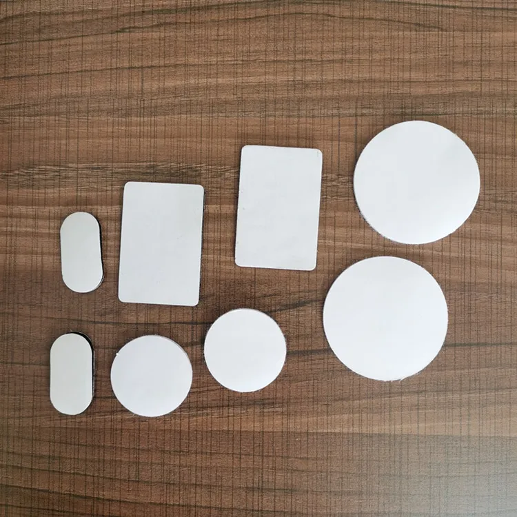 Customize die cut self adhesive hook and loop dots