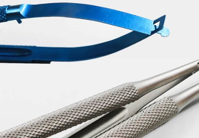 12.5cm Titanium Alloy Micro needle holder medical supplies