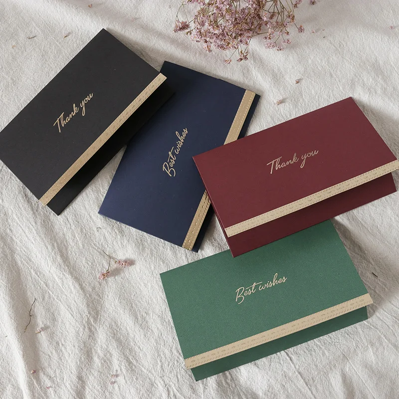 Оптовая Продажа Визитная открытка подарок благодарственные открытки с вашим индивидуальным дизайном логотипа для