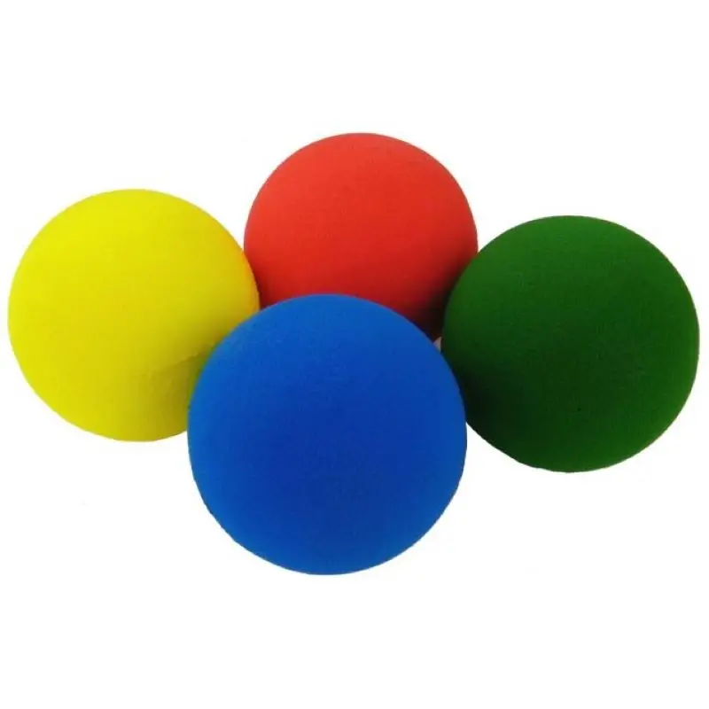 Colorful Soft 6cm Eva Bouncy Foam ball Gun Foam Ball
