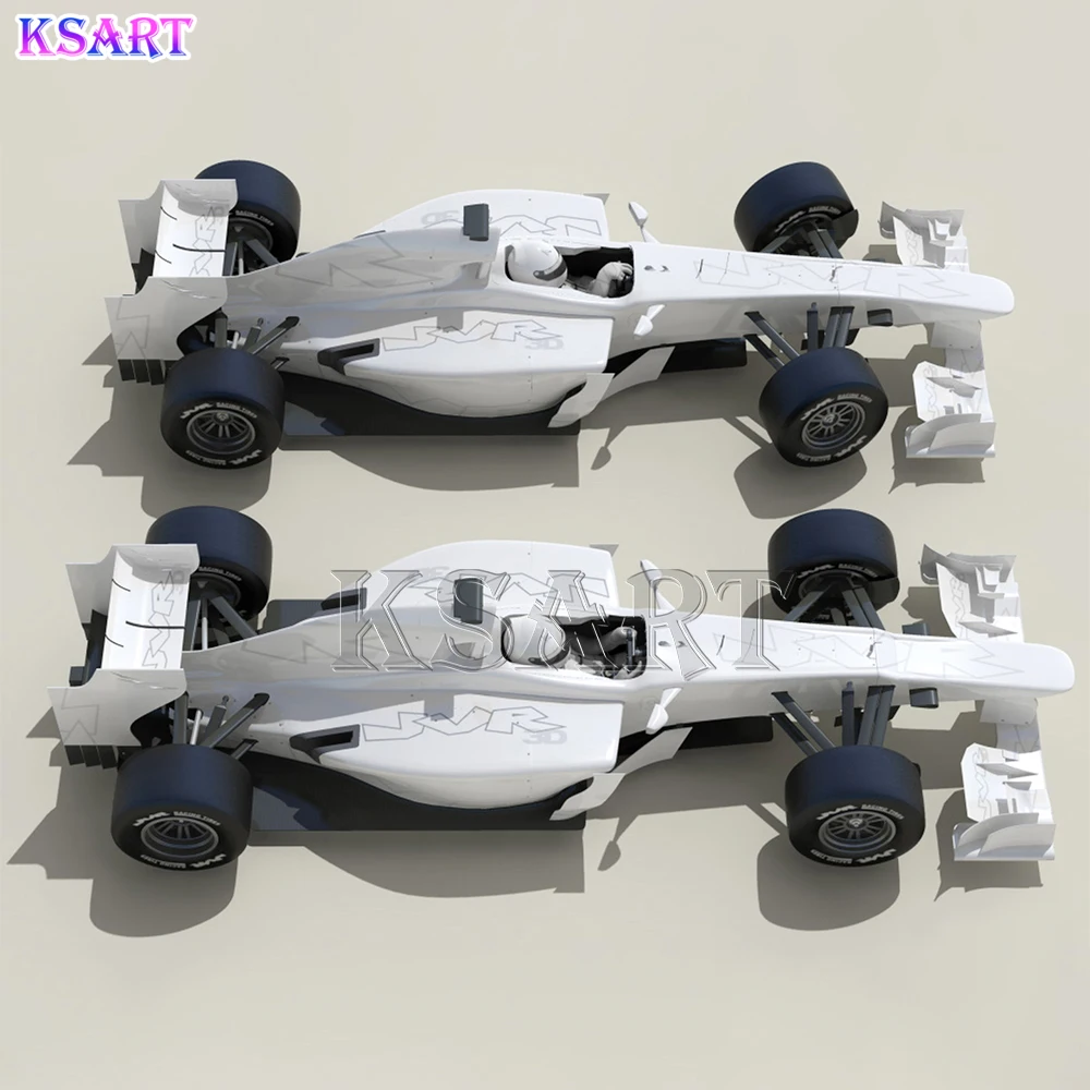 Custom Fiberglass Racing Sculpture General Purpose F1 2013 Car 3D Model Sculpture Resin Crafts Decoration