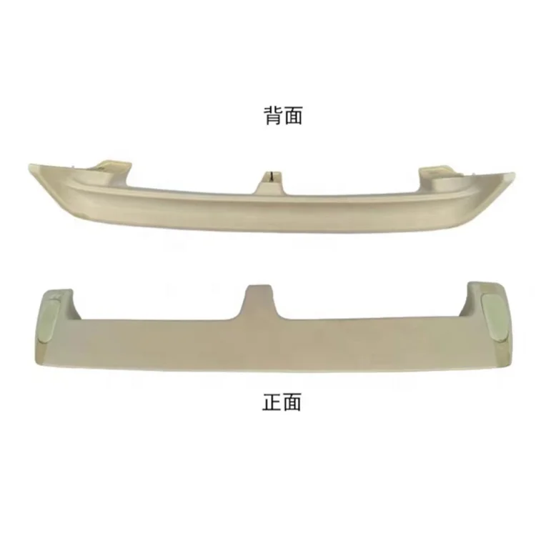 Hot sale spoiler modification fixed wind wings Car led rear wing spoiler tail light for 12 civic three pieces set