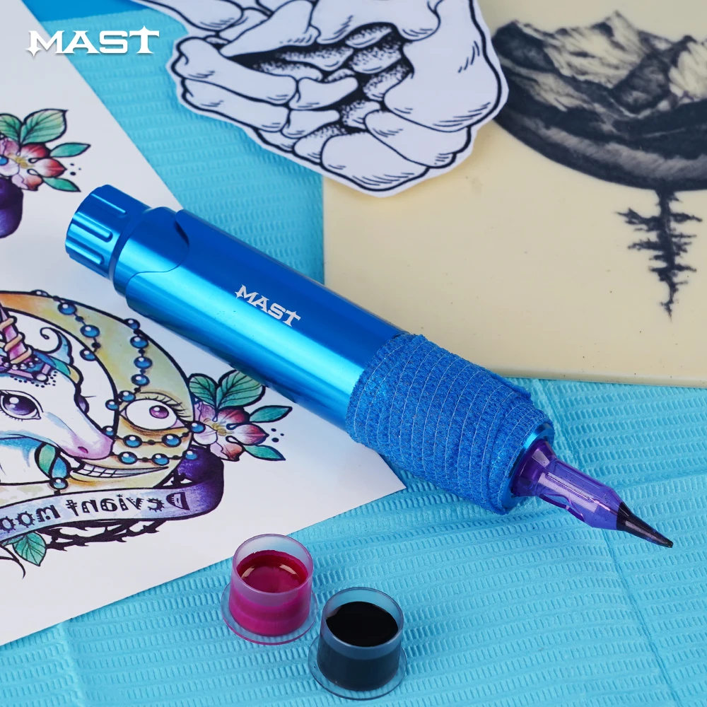 Mast P10 Permanent Makeup Lip Eyebrow Tattoo Machine Rotary DragonHawk
