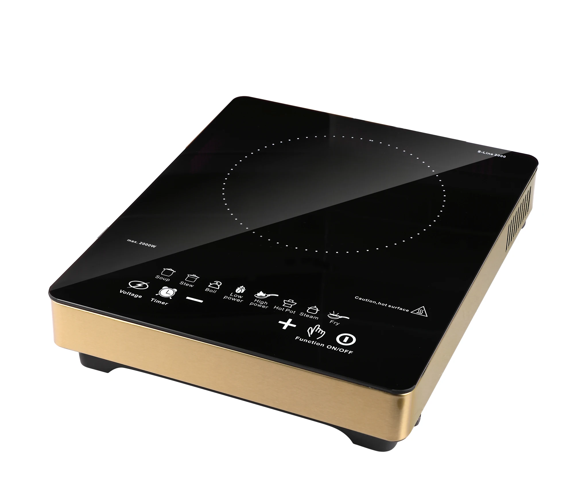 Small home appliance instant noodle induction stove magnetic portable single cooking zone rapid heating electric cooker