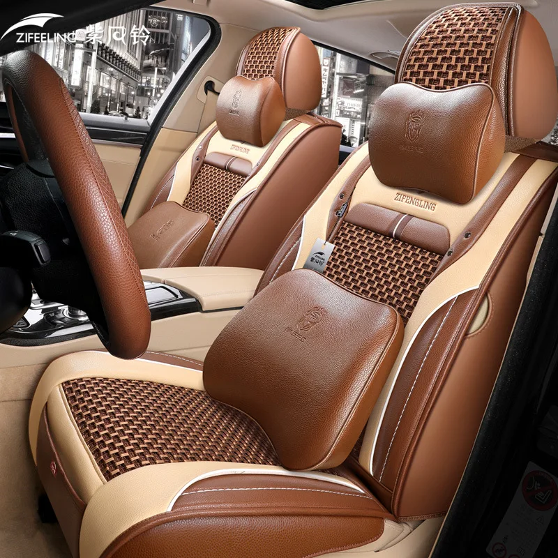  Универсальный кожаный чехол для автомобильного сиденья 9D