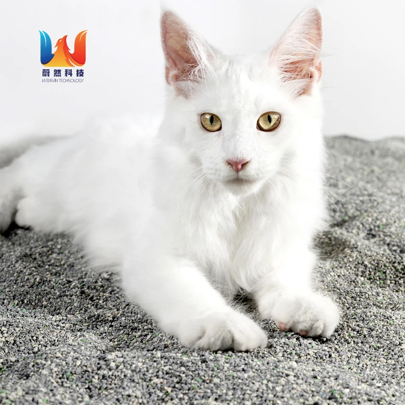 Strong Clumping Crushed Bentonite Cat Litter Dust-Free Ball Shape for Cats