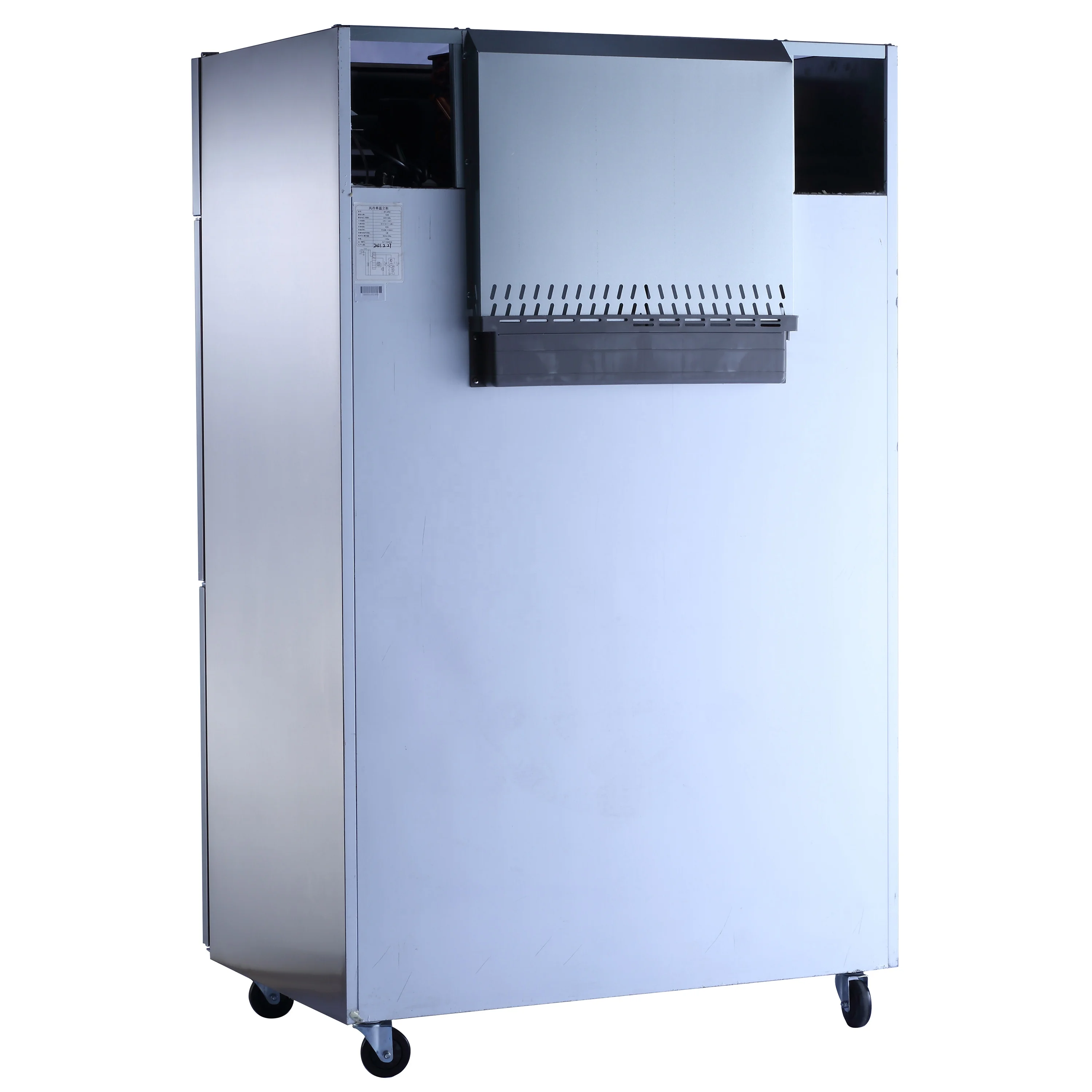 Arriart Hot sale Commercial Baking Kitchen Equipment Four Door Refrigerator Freezer Vertical Stainless Steel Fridge
