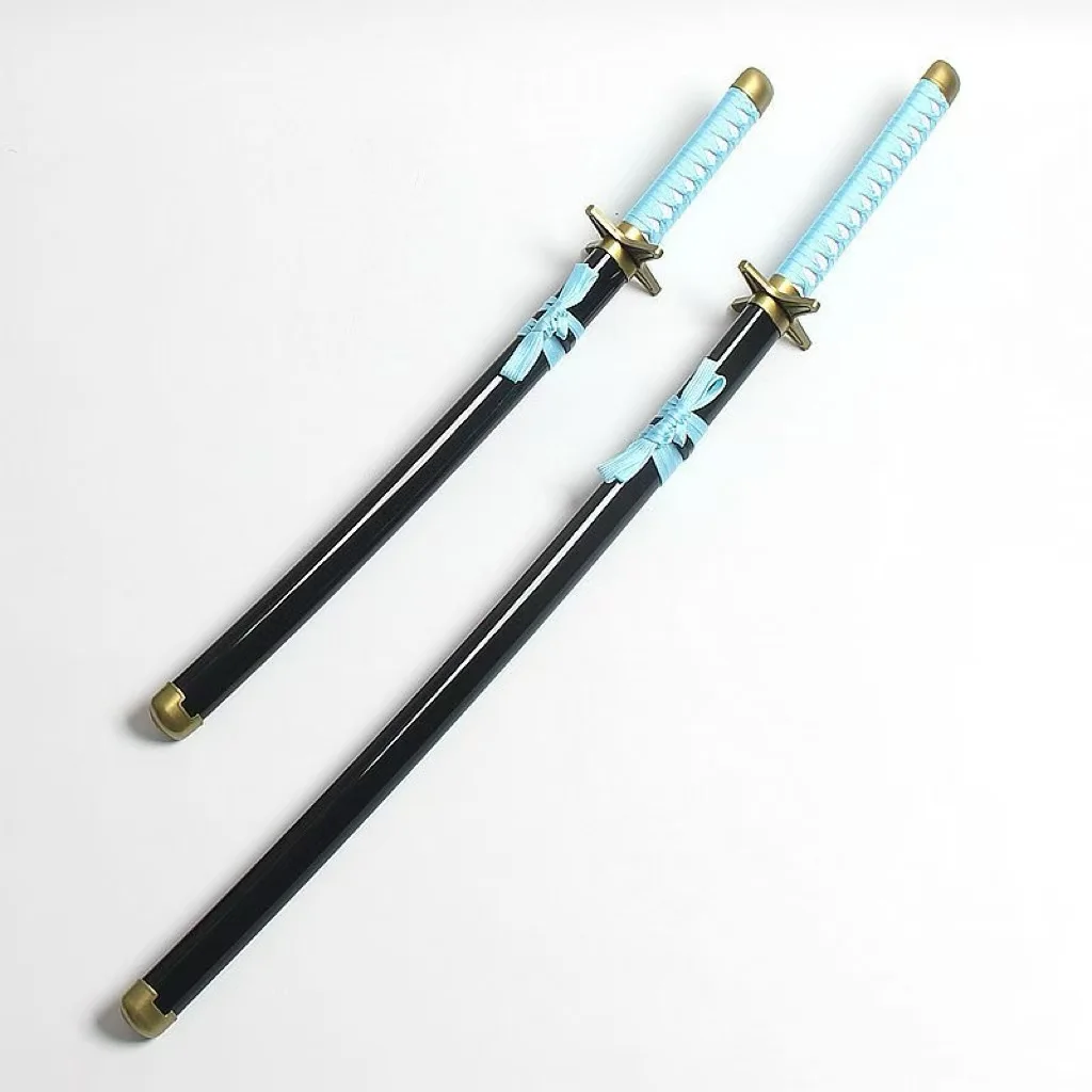 Hot Sale Roronoa Zoro Bamboo Sword Toy Japanese Anime Katana Zuro Cosplay Swords Toy with Sheath