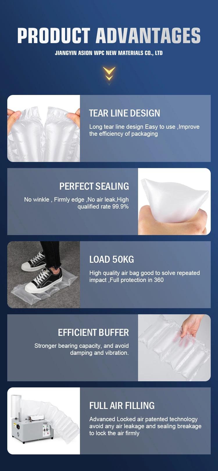 bubble air wrap rolls