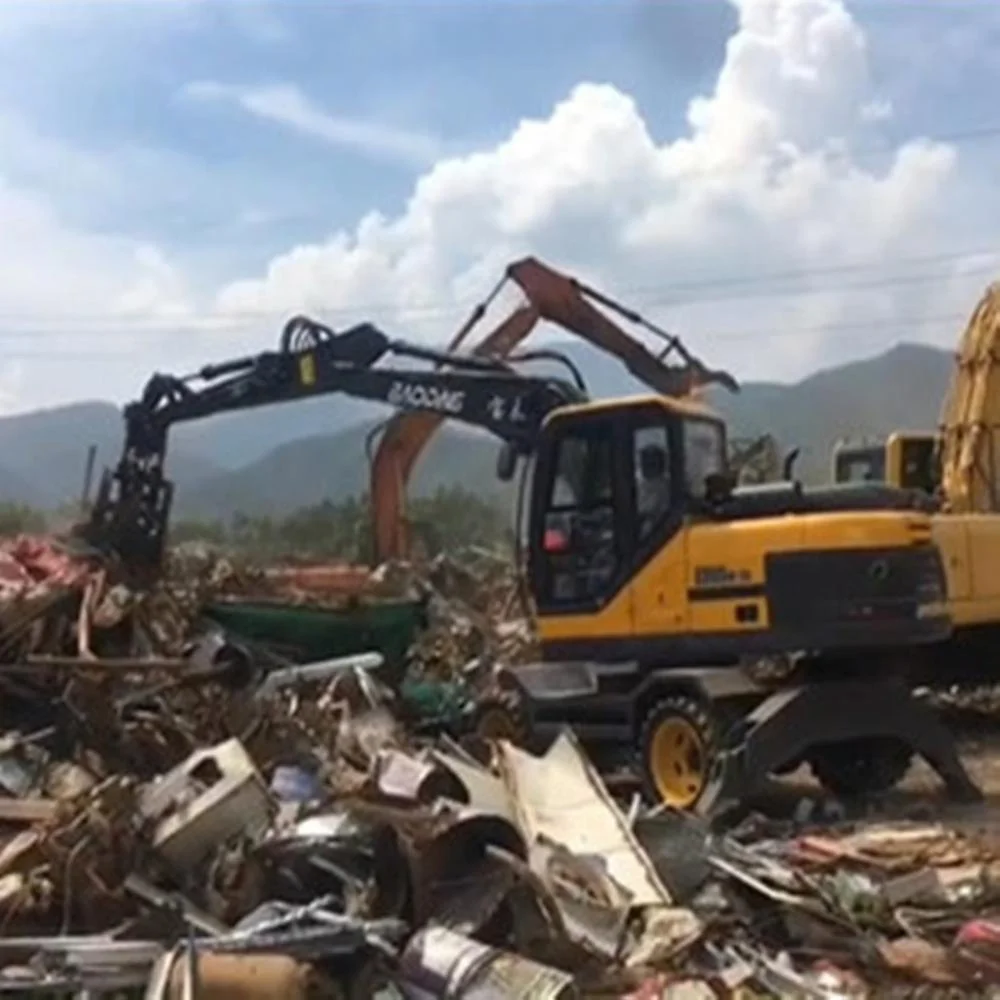 New Scrap Material Handlers Metal Scrap Grab Excavator Handle Scrap Material Handling Excavators