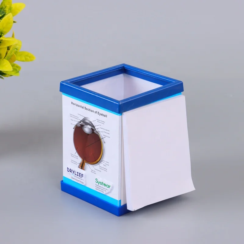 ПВХ 3d медицинский держатель для ручки с тиснением