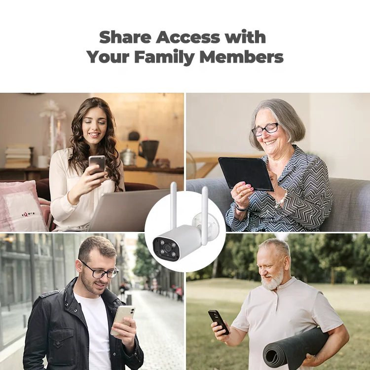 Cheap Wireless Wifi CCTV Surveillance Security Camera  With Night Vision Wireless System Home IP Voice Security Camera Kit