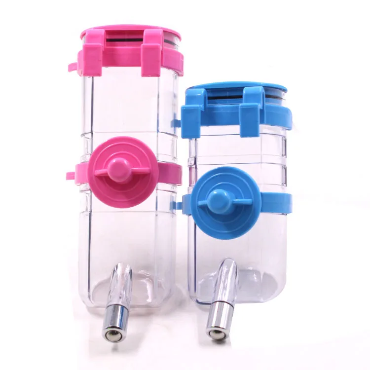350ml capacity hammer needle kettle carrot drinker Hanging plastic water dispensers for dogs and small animals