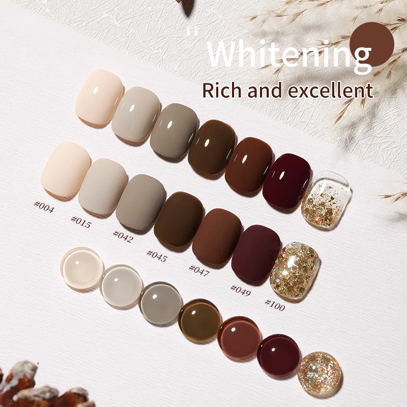 16ml 112 Colors Popular Winter Color Nail Gel Polish Gel Color Mold for Nail Art 2024 Color Gel Polish