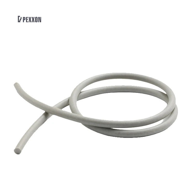 customized extruded Open cell closed cell high performance silicone rubber foam sponge profiles seal cord