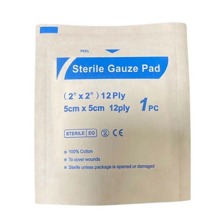 WinFair Custom Cotton 4X4 Surgical Dressing Gauze Sponge Fabric Medical Pads Sterile/Non Sterile Gauze