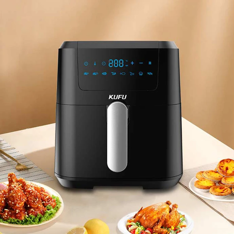 KUFU 2022 Hot Sale Home Appliances Air Fryers Power Oil Free Health Fryer New Round Ovens With Air OEM&ODM