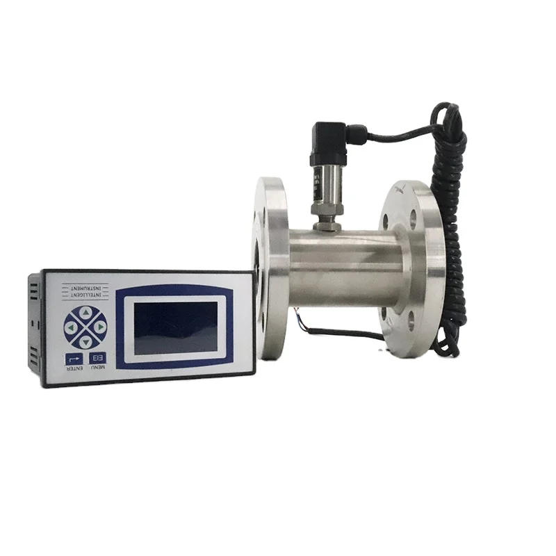China Manufacturer 4-20ma Pulse Output RS485 Flowmeter Liquid Control Gas Oil Turbine Flow Meter