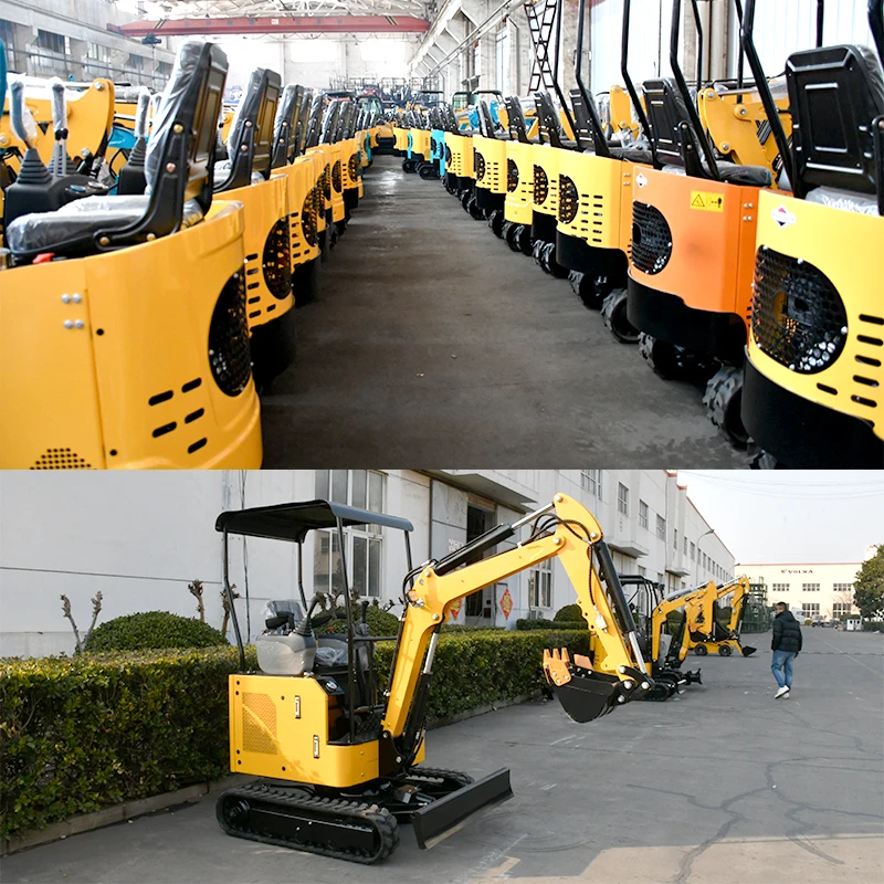 FREE SHIPPING Mini Excavator 3.5 Ton EPA Farm Used New Crawler Digger Kubota Engine Small Excavators 1 Ton 2 Ton Machine Prices