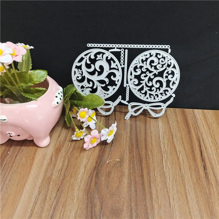 Circle Letters Metal Cutting Dies card For Scrapbooking Decoration Craft Cut Embossing Card