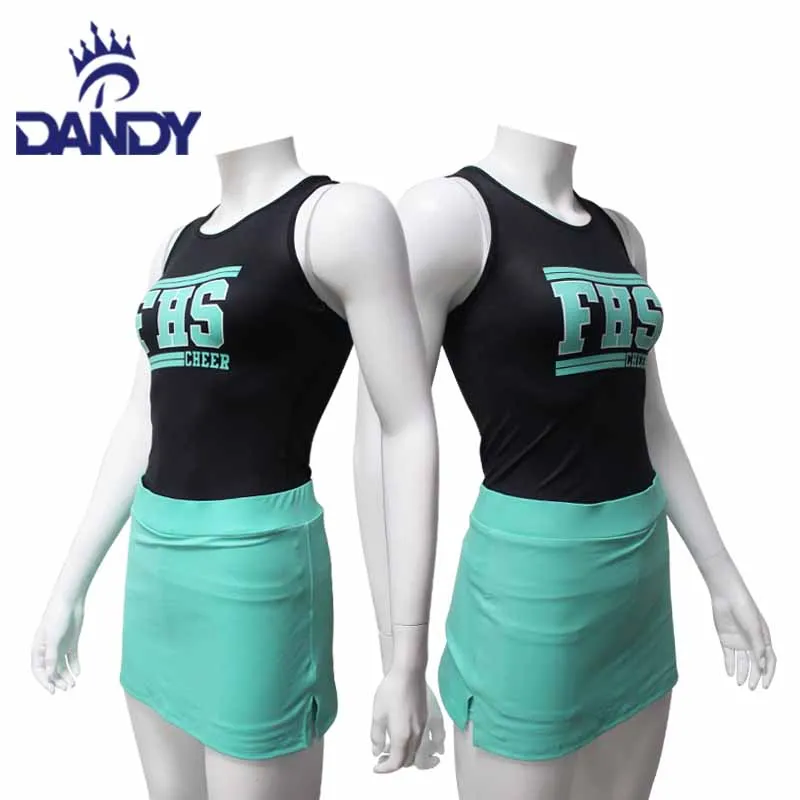 Top Selling Design Girls custom cheer uniform High School Factory Price Cheerleading Wear for competition