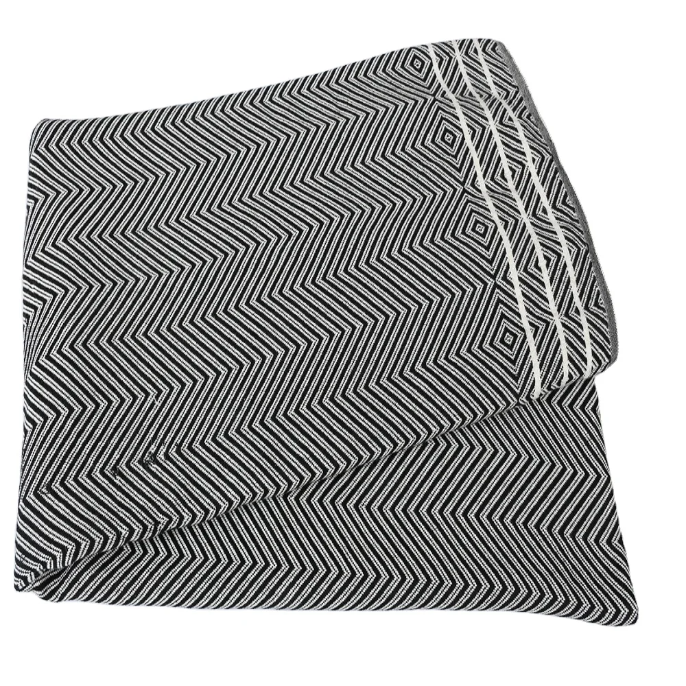 Новинка черное покрывало ручной работы в турецком стиле из хлопка мягкое большого размера