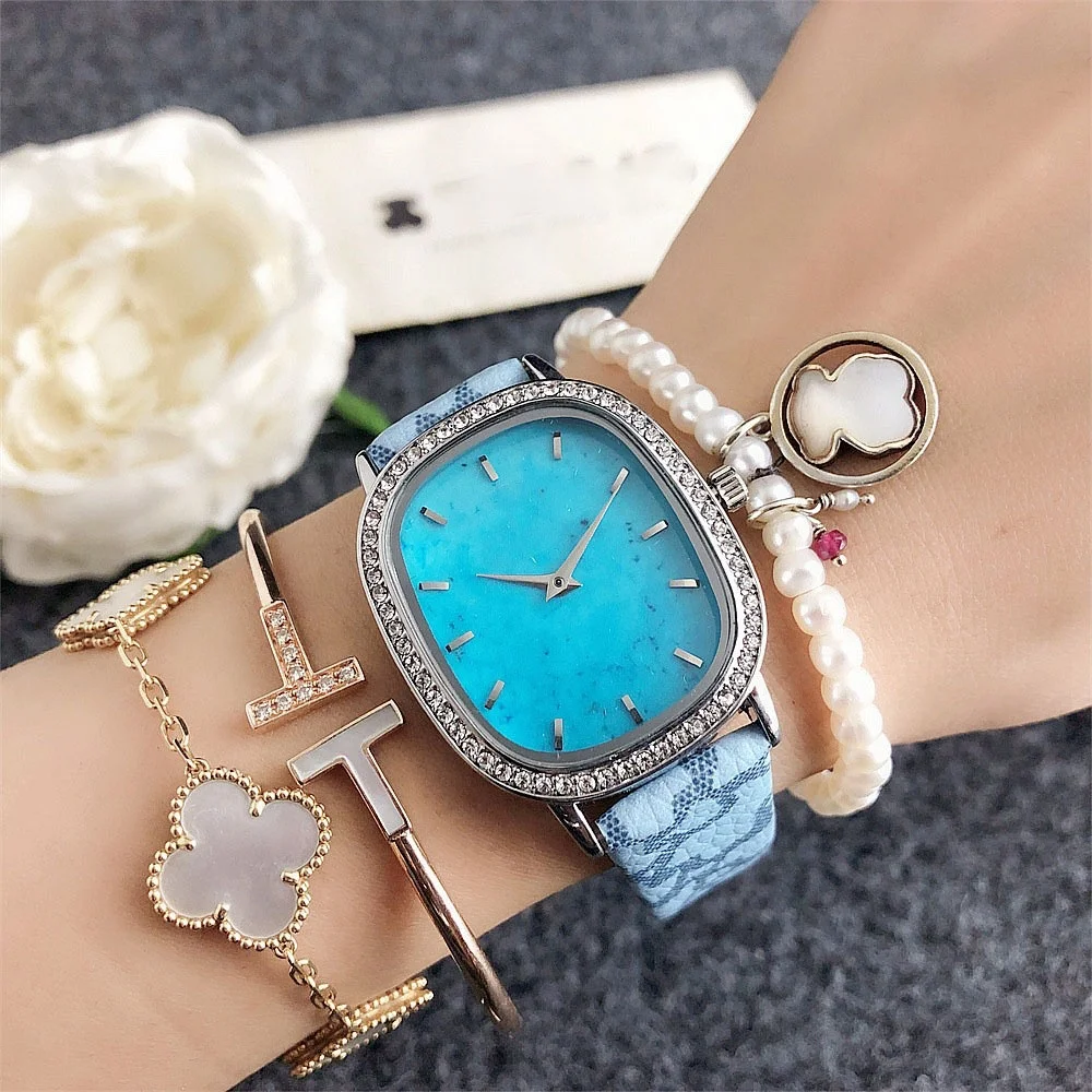 2024 New Casual Low Price Ladies Wristwatch Leather Band Japan Movement Wrist Watch Quartz Watches for Women