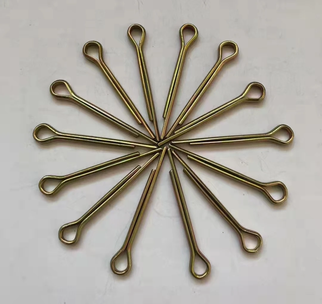 Carbon Steel Metric Cotter pins/Split pins  R type safety lock pins