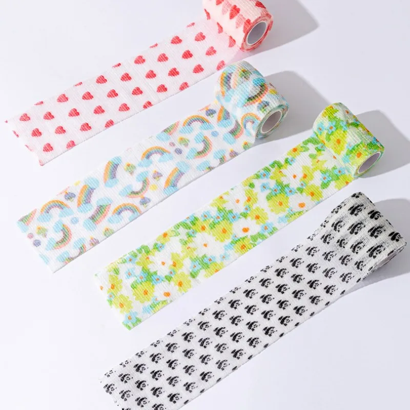 LM0003N Colorful dog bandage shoes Pet outdoor socks pet disposable outdoor foot covers Anti dirt foot wrap dog shoes