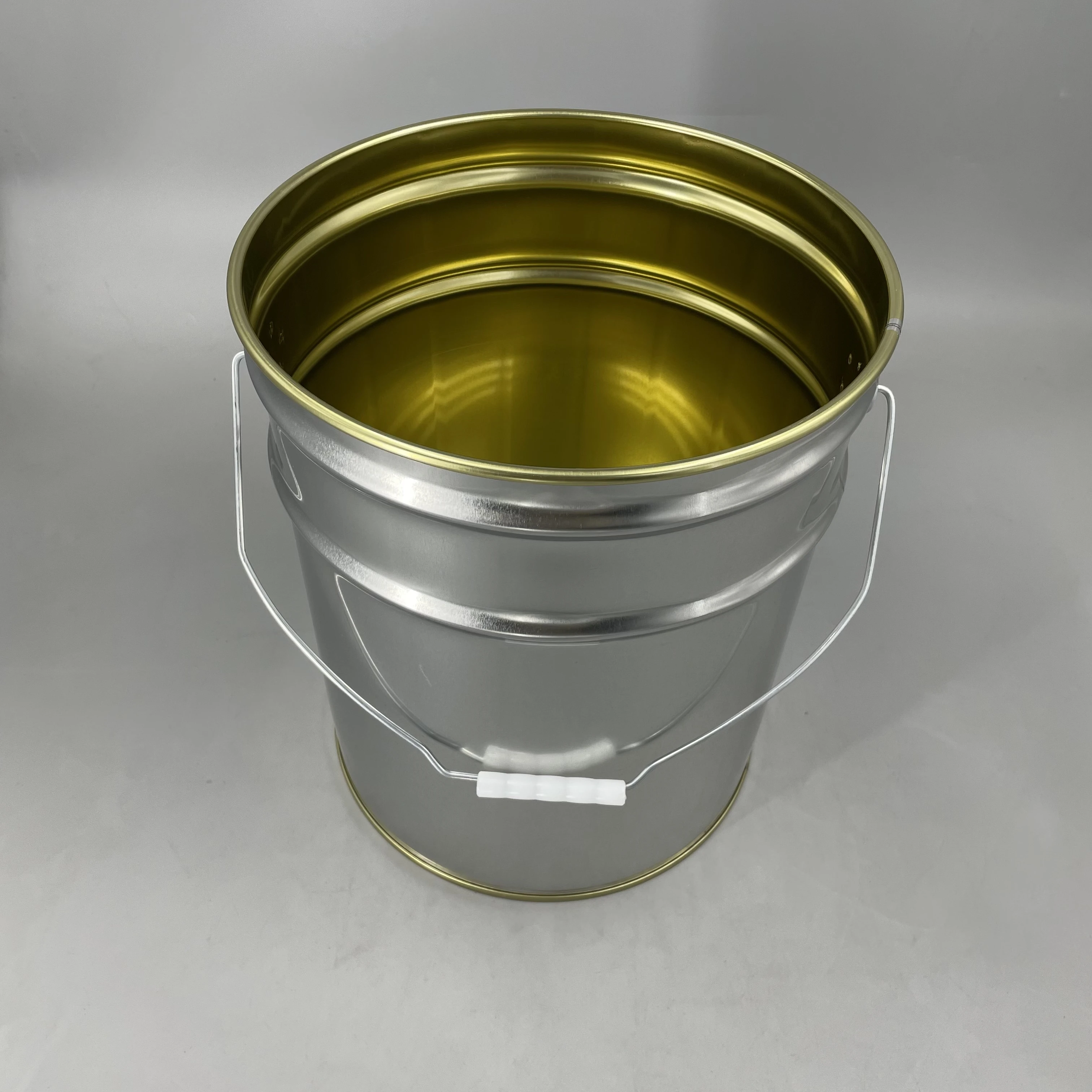 5 gallon tin pail for packaging water base paint or solvent base paint,20 litre metal bucket,paint drum with lug lid