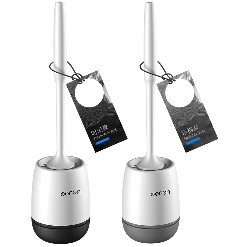 New Household Bathroom Holder Durable TPR Silicone Cleaning Brush for Toilet